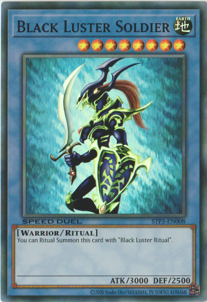 Black Luster Soldier [STP3-EN008] Super Rare | Devastation Store