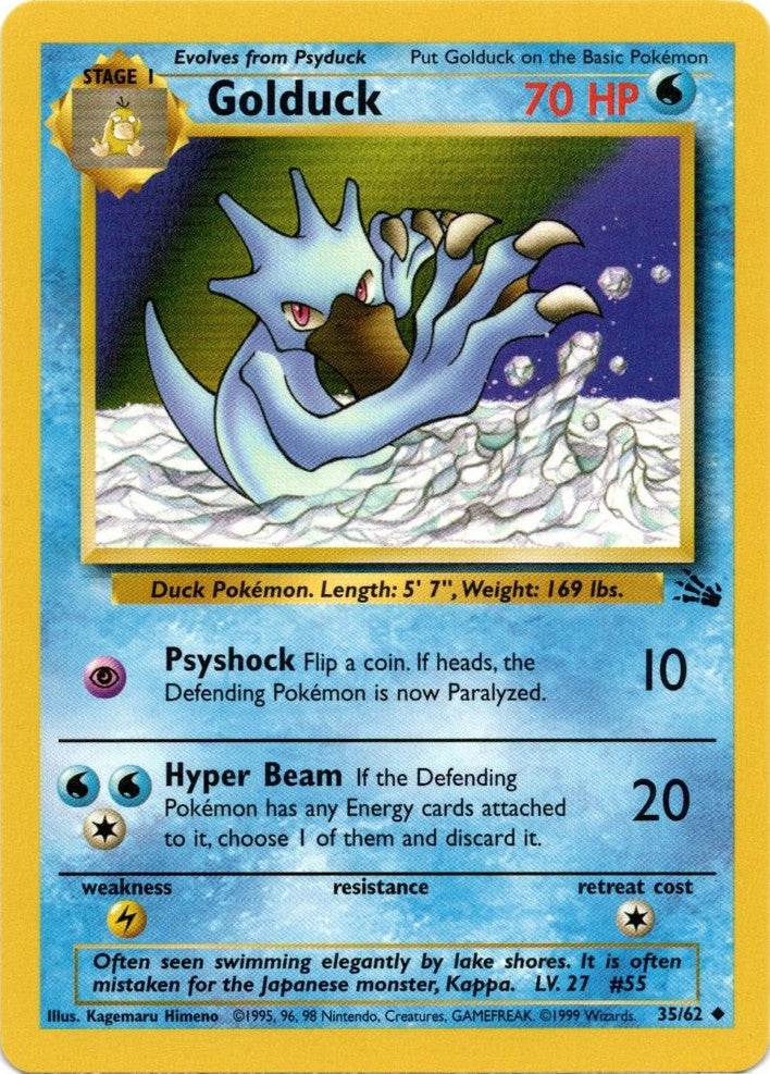 Golduck (35/62) [Fossil Unlimited] | Devastation Store