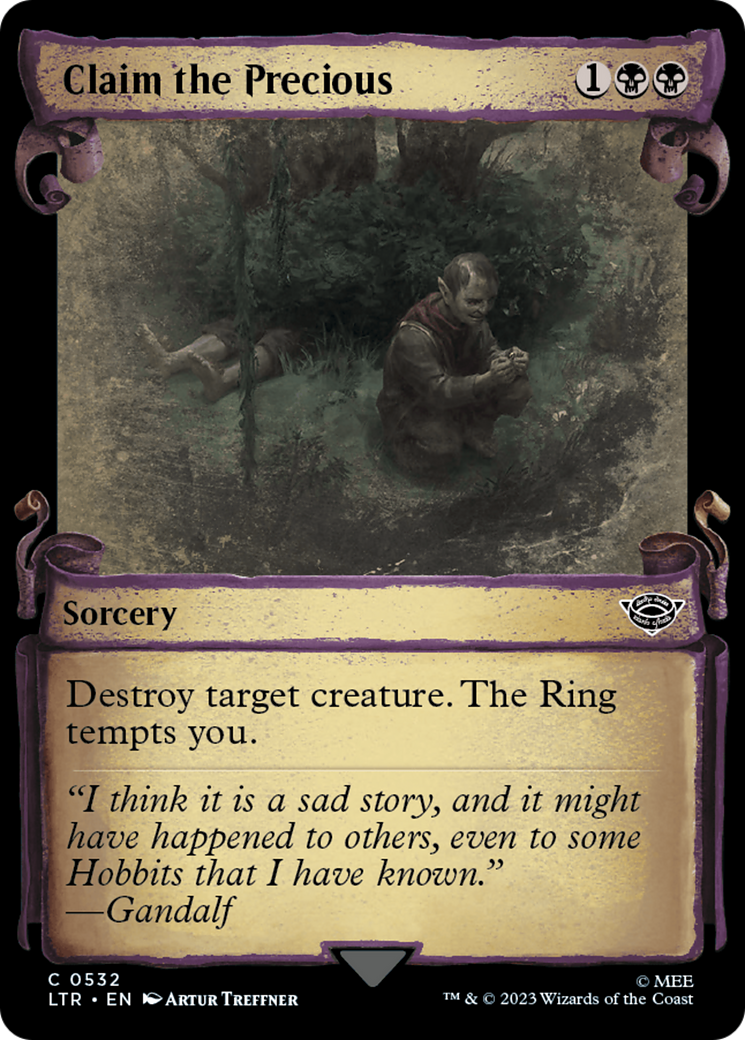 Claim the Precious [The Lord of the Rings: Tales of Middle-Earth Showcase Scrolls] | Devastation Store
