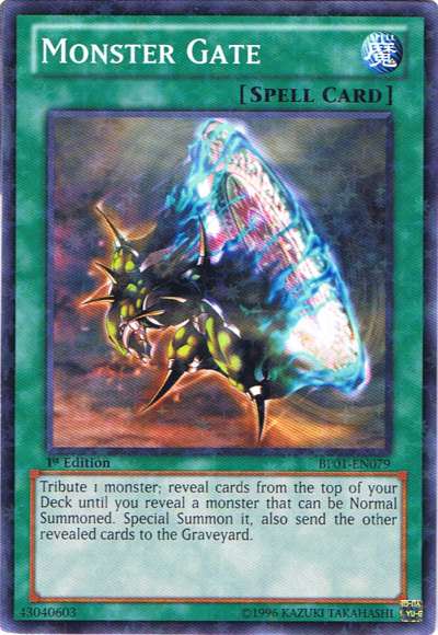 Monster Gate [BP01-EN079] Starfoil Rare | Devastation Store