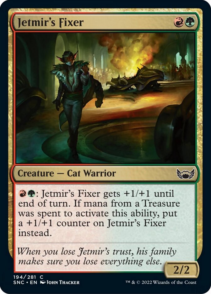 Jetmir's Fixer [Streets of New Capenna] | Devastation Store
