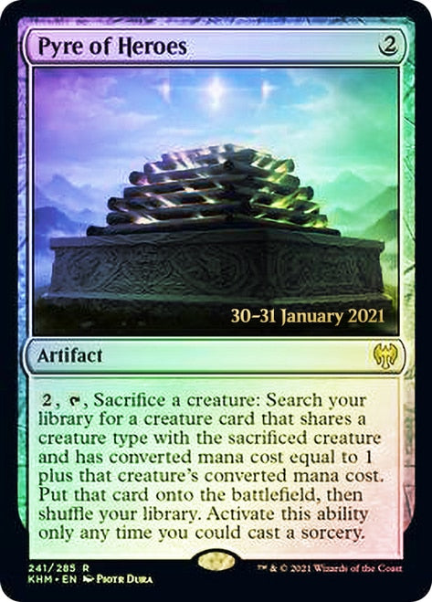 Pyre of Heroes [Kaldheim Prerelease Promos] | Devastation Store