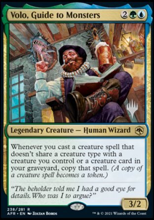 Volo, Guide to Monsters (Promo Pack) [Dungeons & Dragons: Adventures in the Forgotten Realms Promos] | Devastation Store