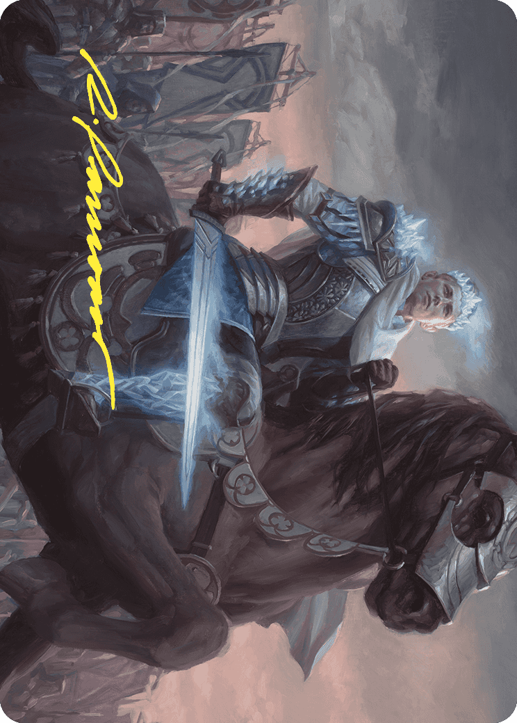 Will, Scion of Peace Art Card (Gold-Stamped Signature) [Wilds of Eldraine Art Series] | Devastation Store