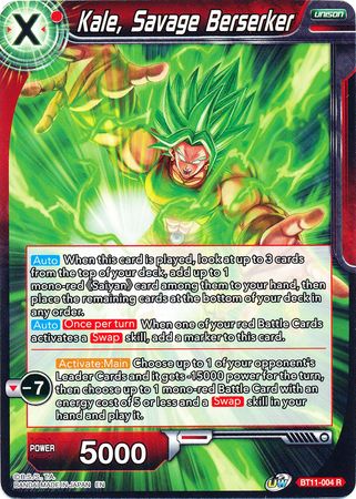 Kale, Savage Berserker [BT11-004] | Devastation Store