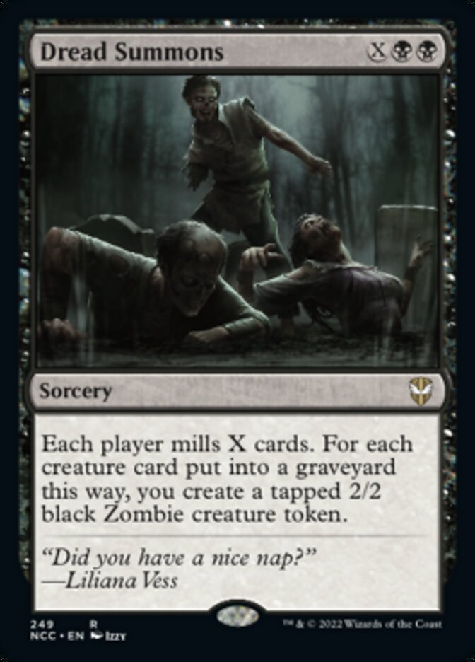 Dread Summons [Streets of New Capenna Commander] | Devastation Store