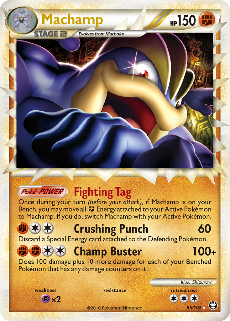 Machamp (95/102) [HeartGold & SoulSilver: Triumphant] | Devastation Store