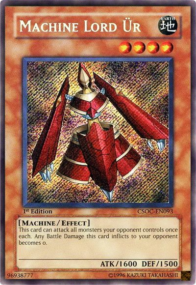 Machine Lord Ur [CSOC-EN093] Secret Rare | Devastation Store