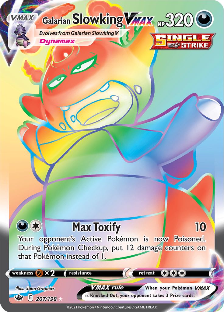 Galarian Slowking VMAX (207/198) [Sword & Shield: Chilling Reign] | Devastation Store