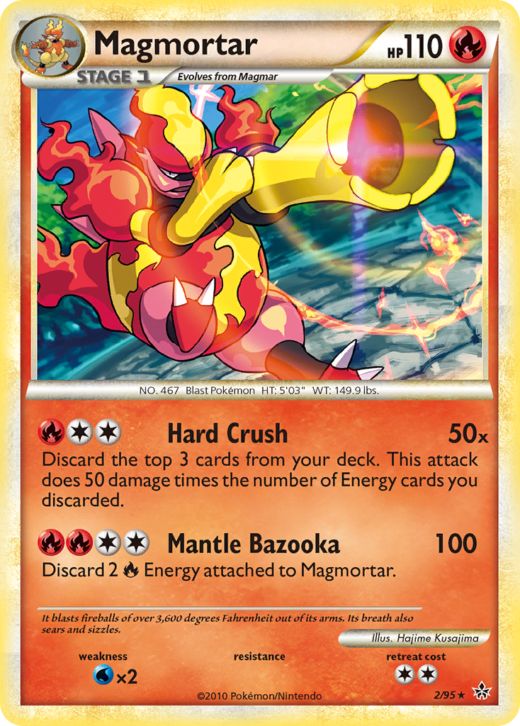 Magmortar (2/95) [HeartGold & SoulSilver: Unleashed] | Devastation Store