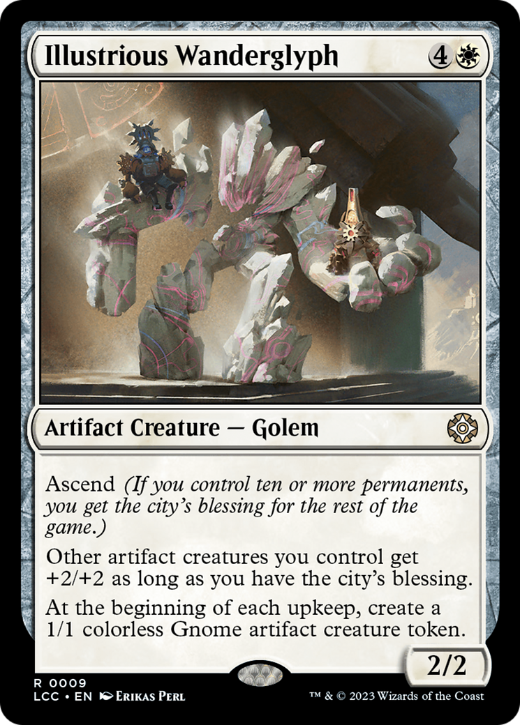Illustrious Wanderglyph [The Lost Caverns of Ixalan Commander] | Devastation Store