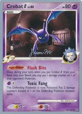 Crobat G LV.44 (47/127) (Queengar - Jason Martinez) [World Championships 2009] | Devastation Store