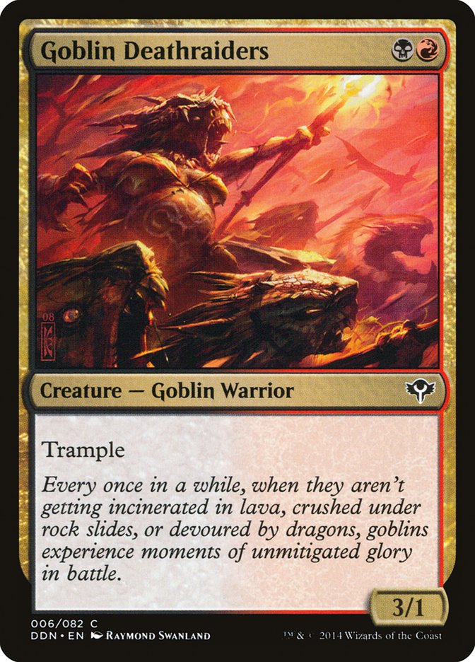 Goblin Deathraiders [Duel Decks: Speed vs. Cunning] - Devastation Store | Devastation Store