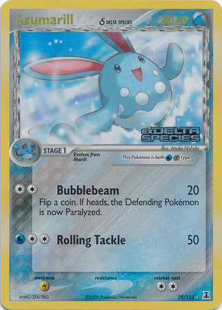 Azumarill (19/113) (Delta Species) (Stamped) [EX: Delta Species] | Devastation Store