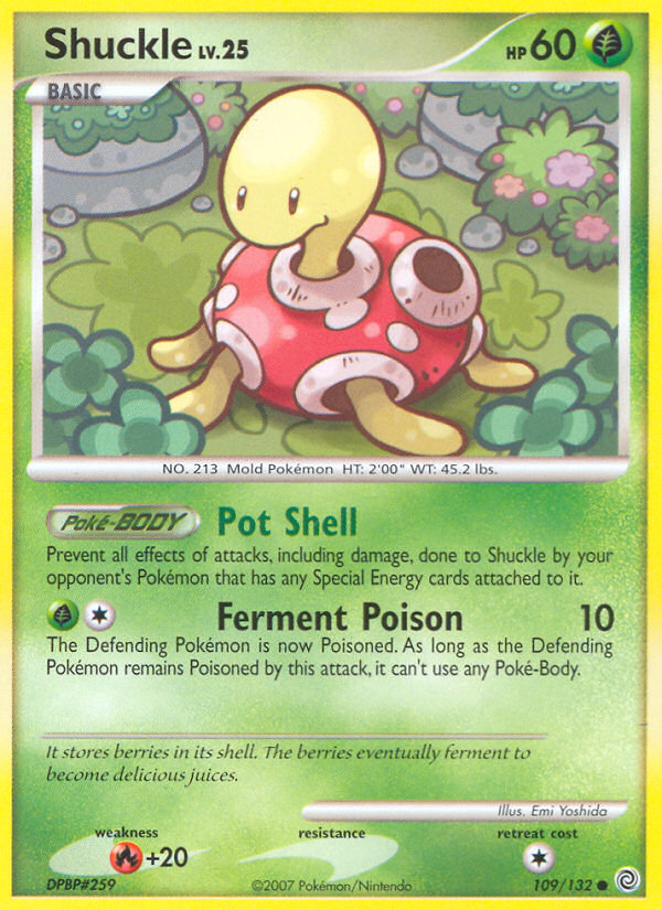 Shuckle (109/132) [Diamond & Pearl: Secret Wonders] | Devastation Store