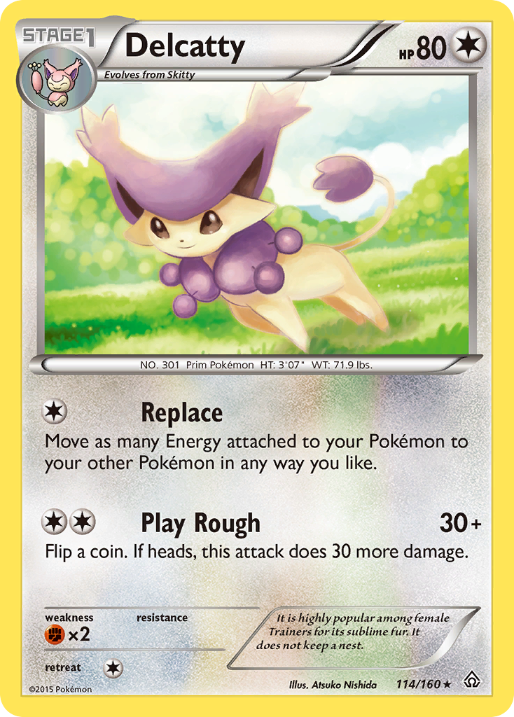 Delcatty (114/160) [XY: Primal Clash] | Devastation Store