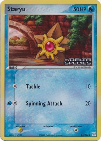 Staryu (84/113) (Stamped) [EX: Delta Species] | Devastation Store