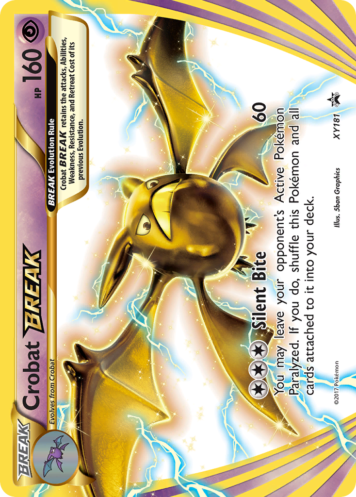Crobat BREAK (XY181) [XY: Black Star Promos] | Devastation Store