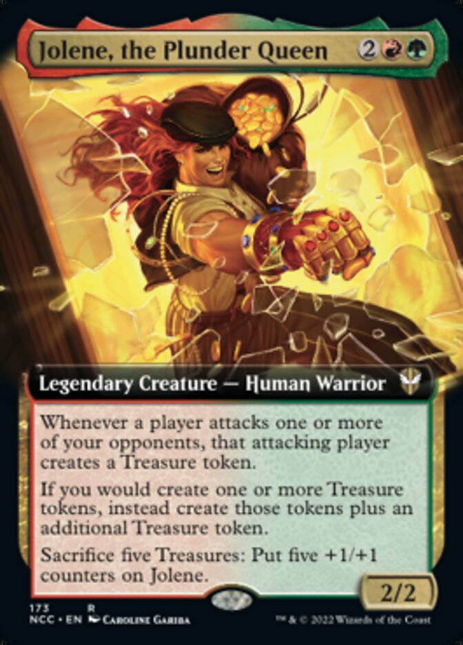 Jolene, the Plunder Queen (Extended Art) [Streets of New Capenna Commander] | Devastation Store