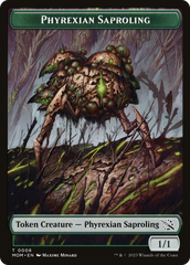 Monk // Phyrexian Saproling Double-Sided Token [March of the Machine Tokens] | Devastation Store