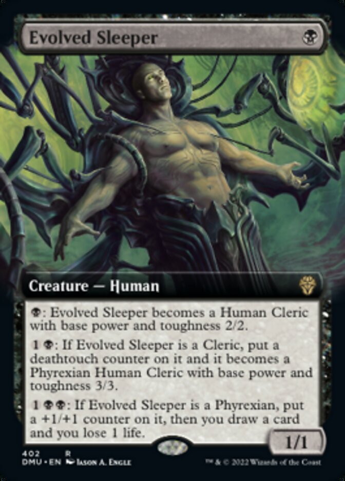 Evolved Sleeper (Extended Art) [Dominaria United] | Devastation Store