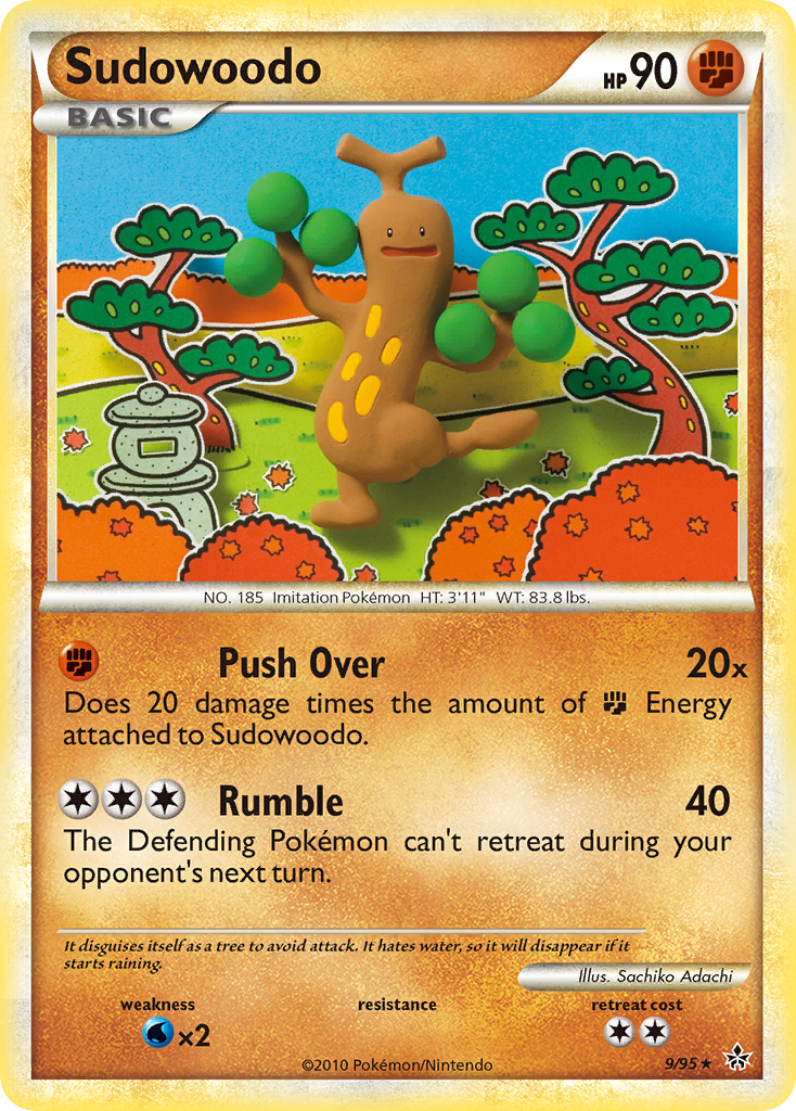 Sudowoodo (9/95) [HeartGold & SoulSilver: Unleashed] | Devastation Store