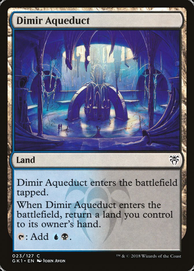 Dimir Aqueduct [Guilds of Ravnica Guild Kit] | Devastation Store