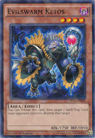 Evilswarm Ketos [BP03-EN098] Shatterfoil Rare | Devastation Store