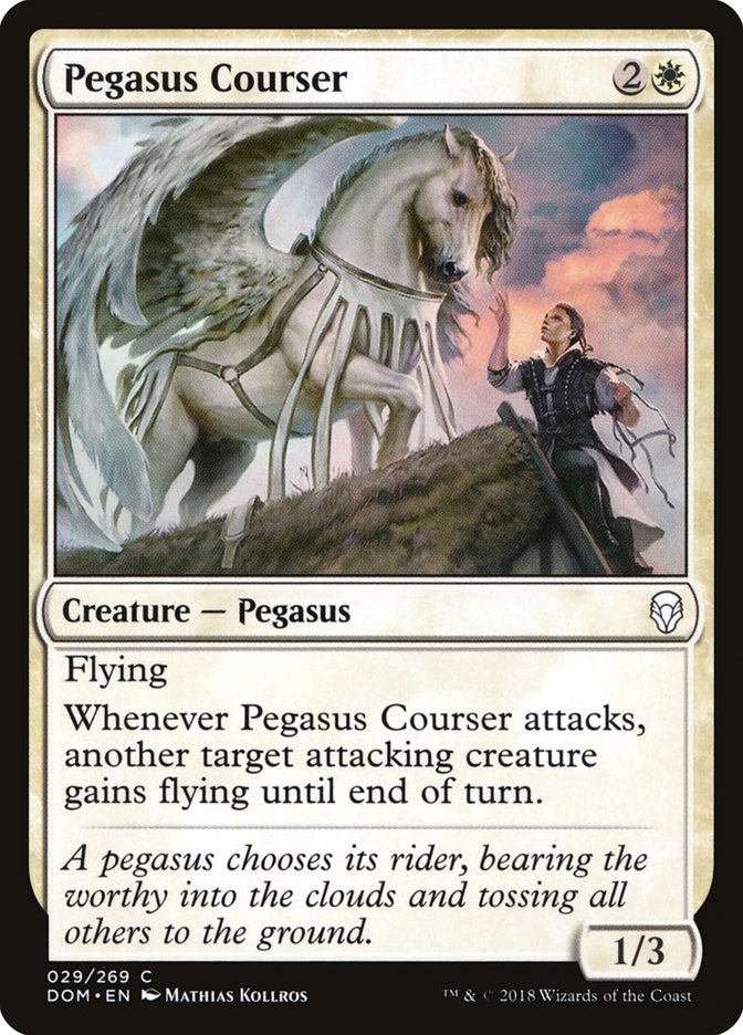 Pegasus Courser [Dominaria] - Devastation Store | Devastation Store