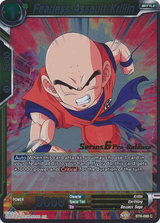 Fearless Assault Krillin [BT6-089_PR] | Devastation Store