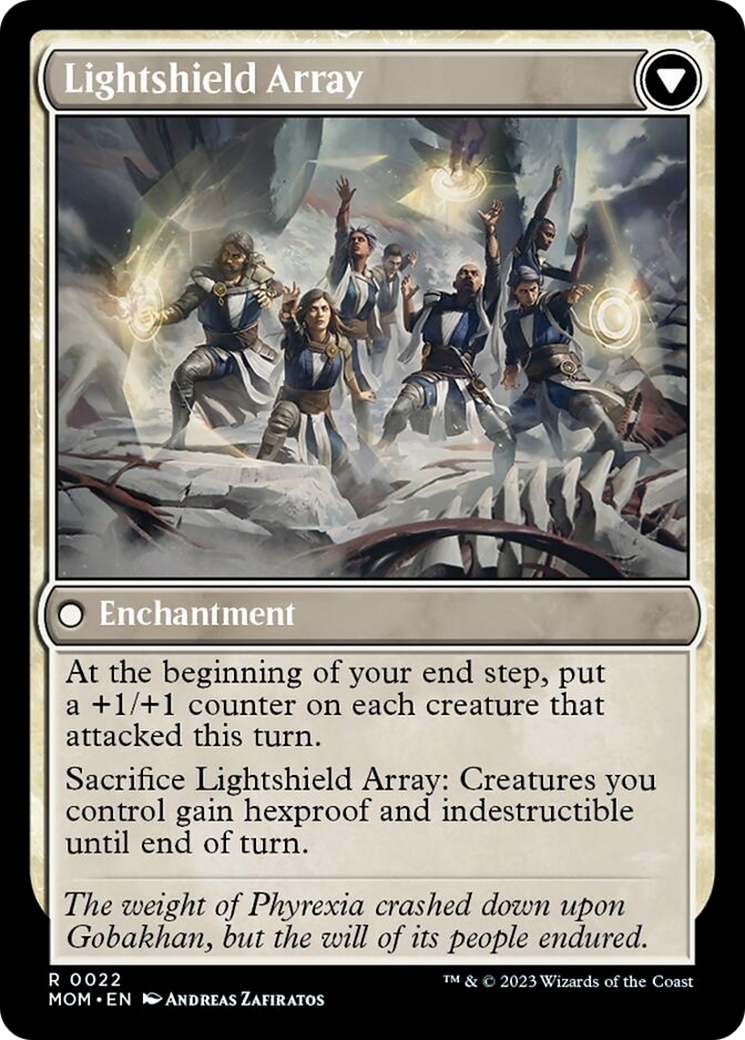 Invasion of Gobakhan // Lightshield Array [March of the Machine] | Devastation Store