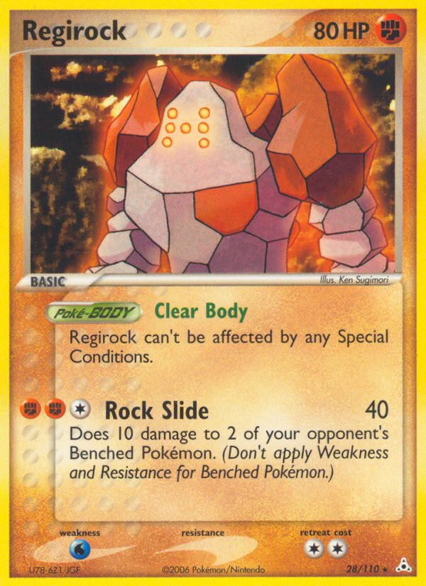 Regirock (28/110) [EX: Holon Phantoms] | Devastation Store