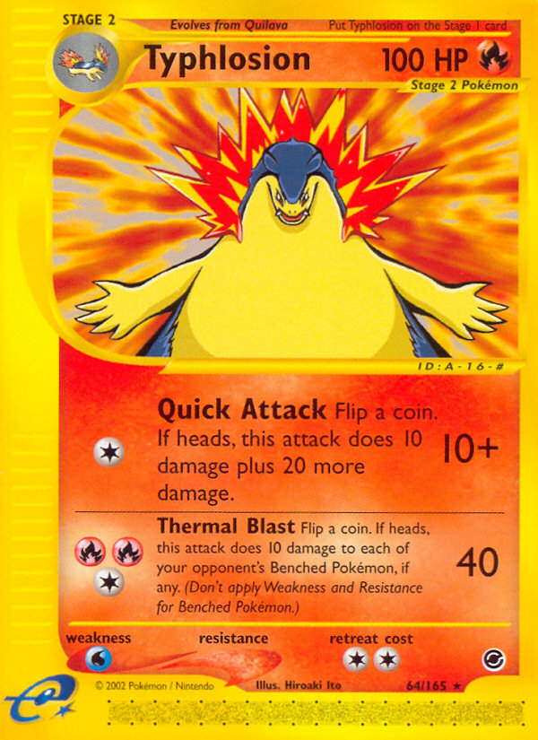 Typhlosion (64/165) [Expedition: Base Set] | Devastation Store