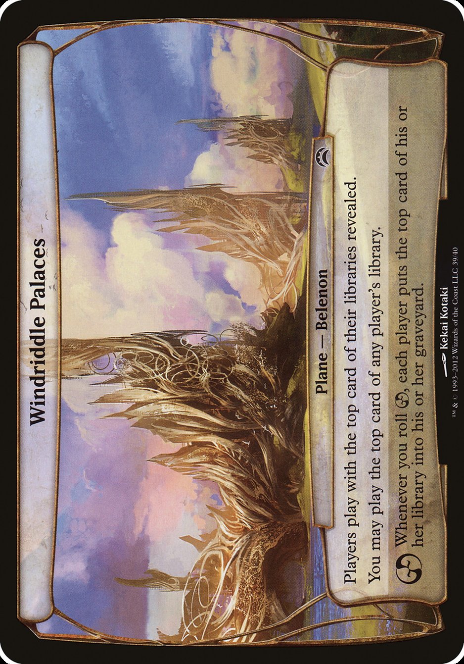 Windriddle Palaces (Planes) [Planechase 2012 Planes] - Devastation Store | Devastation Store