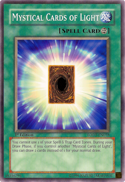 Mystical Cards of Light [LODT-EN058] Common | Devastation Store