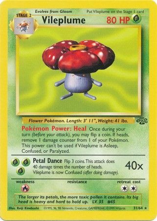 Vileplume (31/64) [Jungle Unlimited] | Devastation Store