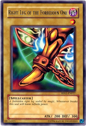 Right Leg of the Forbidden One [RP01-EN017] Rare | Devastation Store