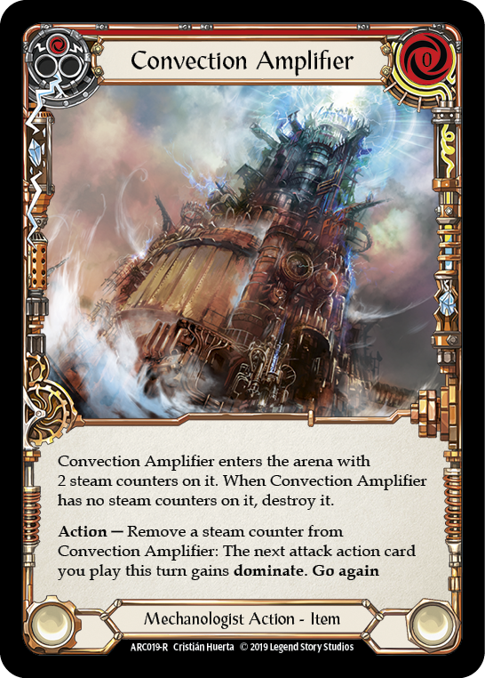 Convection Amplifier [ARC019-R] 1st Edition Rainbow Foil - Devastation Store | Devastation Store