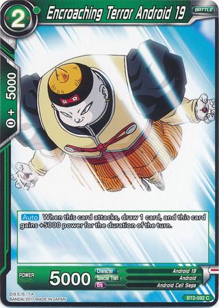 Encroaching Terror Android 19 [BT2-092] | Devastation Store