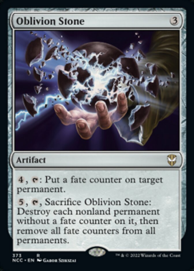 Oblivion Stone [Streets of New Capenna Commander] | Devastation Store