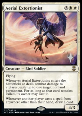 Aerial Extortionist (Promo Pack) [Streets of New Capenna Commander Promos] | Devastation Store