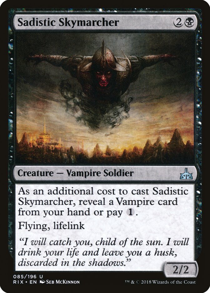 Sadistic Skymarcher [Rivals of Ixalan] - Devastation Store | Devastation Store