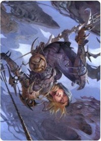 Blackbloom Rogue Art Card [Zendikar Rising Art Series] | Devastation Store