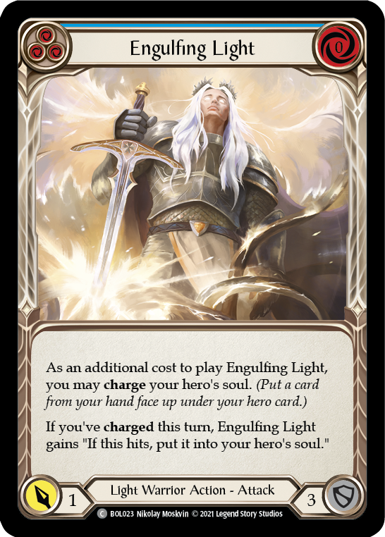 Engulfing Light (Blue) [BOL023] (Monarch Boltyn Blitz Deck) | Devastation Store