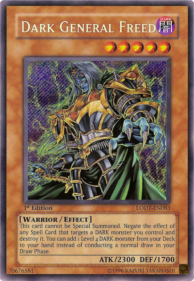 Dark General Freed [LODT-EN083] Secret Rare | Devastation Store