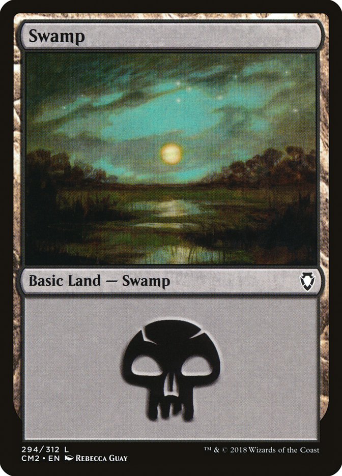 Swamp (294) [Commander Anthology Volume II] - Devastation Store | Devastation Store