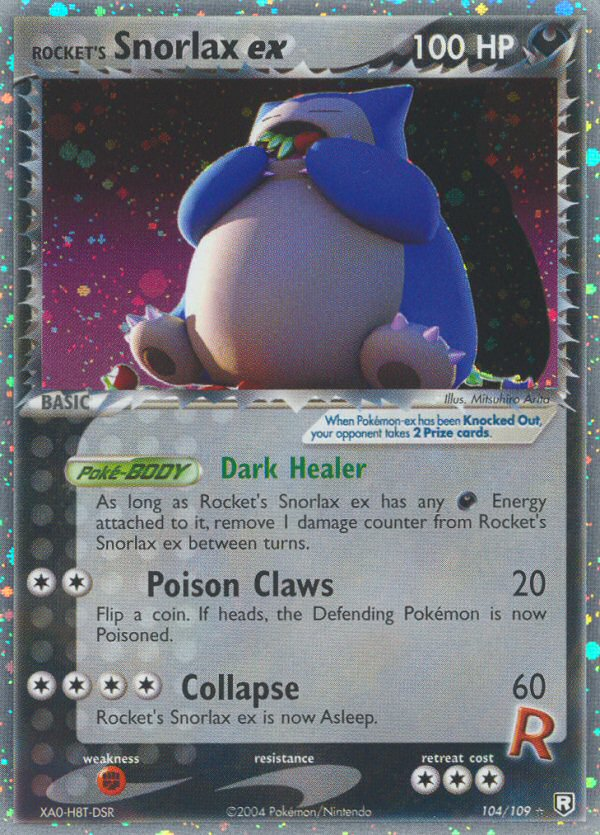 Rocket's Snorlax ex (104/109) [EX: Team Rocket Returns] | Devastation Store