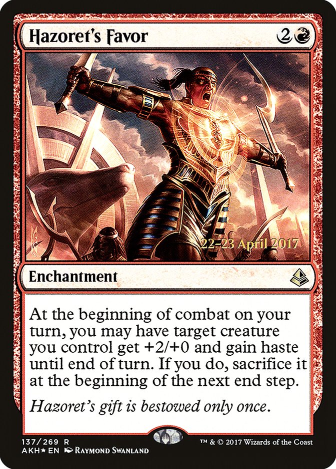 Hazoret's Favor  [Amonkhet Prerelease Promos] - Devastation Store | Devastation Store