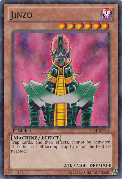Jinzo [BP01-EN003] Starfoil Rare | Devastation Store