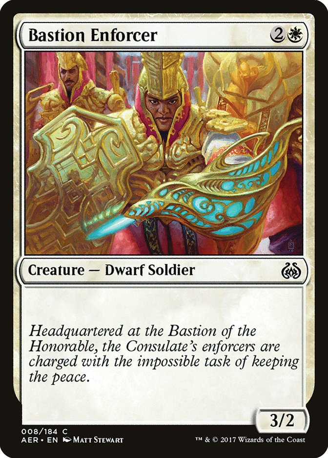 Bastion Enforcer [Aether Revolt] - Devastation Store | Devastation Store